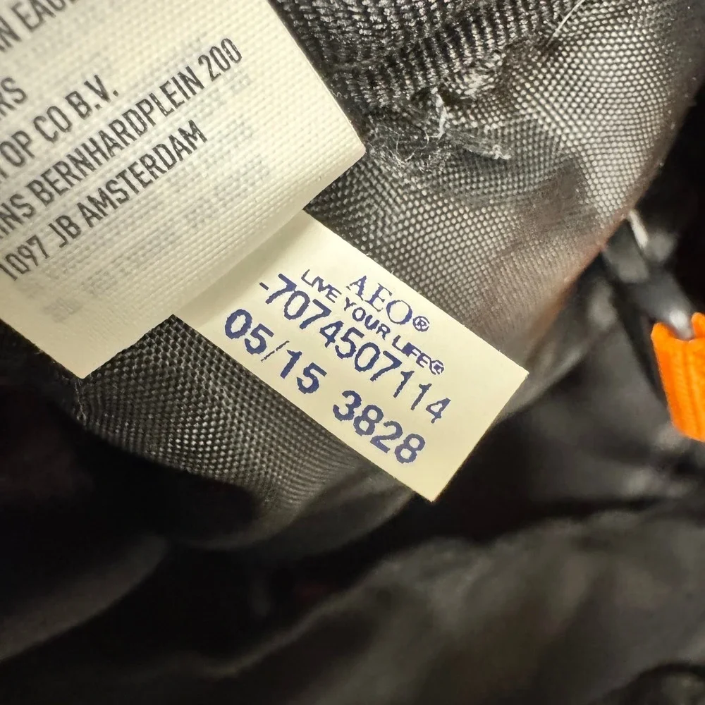 American Eagle Backpack One Size Colorblock Hiking Rucksack Multicolor Gorpcore